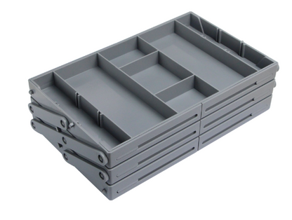Expandable 2/3 Tier Drawer Organizer for Cosmetics